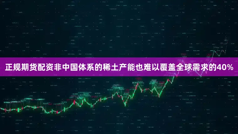 正规期货配资非中国体系的稀土产能也难以覆盖全球需求的40%