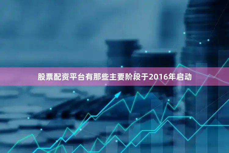 股票配资平台有那些主要阶段于2016年启动